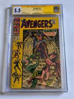 Avengers #47 - CGC 5.5 Signed by Roy Thomas 1º St Appearance