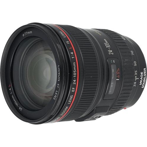 Canon EF 24-105mm F/4 L IS USM occasion, Audio, Tv en Foto, Foto | Lenzen en Objectieven, Zo goed als nieuw, Verzenden