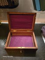 Boîte à bijoux - Noyer - Boîte en bois pour siraden, Antiquités & Art