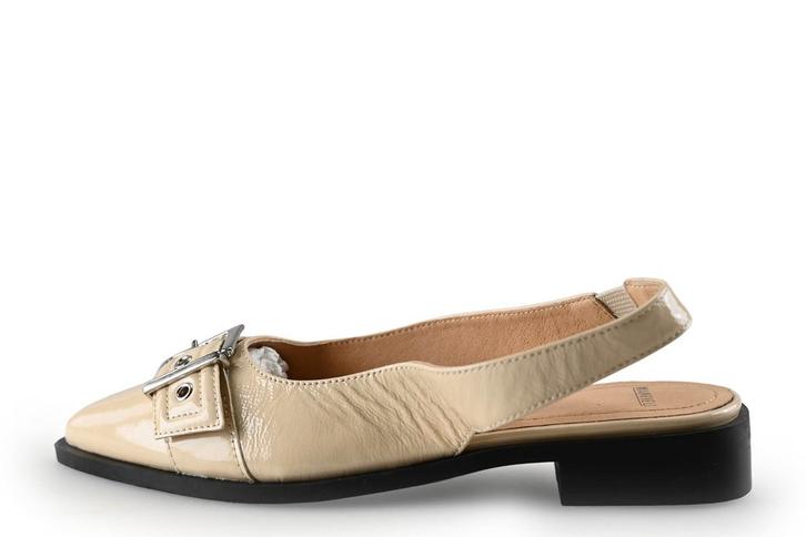 Manfield Slingbacks in maat 38 Wit | 5% extra korting, Kleding | Dames, Schoenen, Wit, Gedragen, Verzenden
