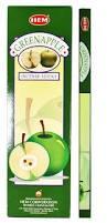 HEM Wierook - Green Apple - Slof / Voordeelbox (6 Pakjes..., Huis en Inrichting, Woonaccessoires | Overige, Ophalen of Verzenden