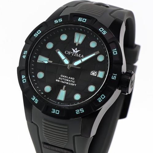 Optima - OAKLAND - Swiss automatic - OSA481-BX-9A - Zonder, Handtassen en Accessoires, Horloges | Heren