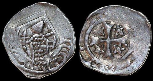 1202-1256 Kaernten St Veit Bernhard Ii Pfennig Nd Cna Cb 17, Postzegels en Munten, Munten | Europa | Niet-Euromunten, België, Verzenden