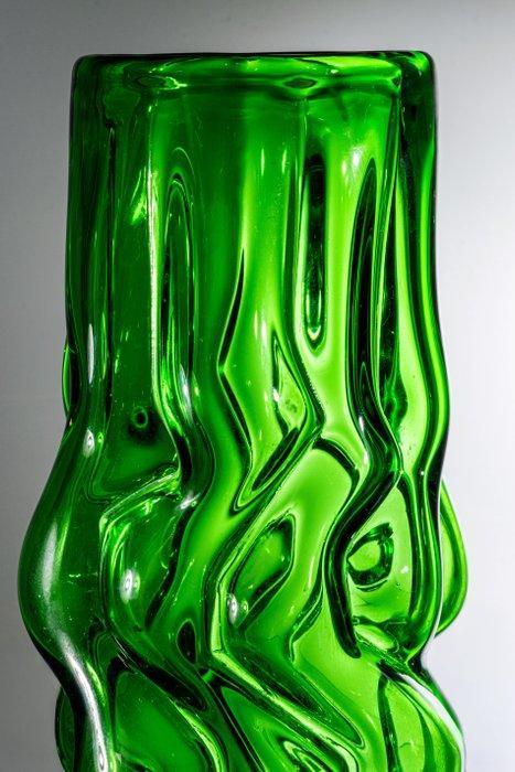 Crystalex - Pavel Hlava - Vaas - Vaasobject Brain - hoogte, Antiek en Kunst, Antiek | Glaswerk en Kristal