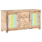 vidaXL Dressoir 151x40x75 cm ruw acaciahout, Huis en Inrichting, Kasten | Dressoirs, Verzenden, Nieuw
