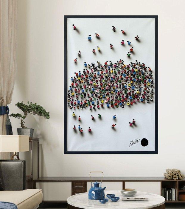 Kastro - Kastro - Kriatures Coffee #408 - XL - NO Reserve, Antiek en Kunst, Kunst | Schilderijen | Modern