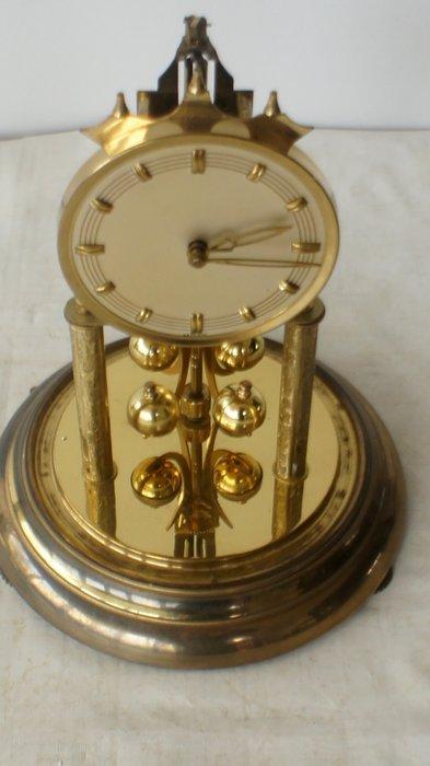 Pendule 400 jours - Verre, Cuivre - 1960-1970, Antiquités & Art, Antiquités | Horloges