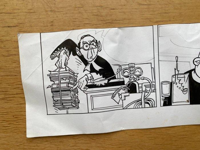 Kuijpers, Henk - Originele strook plaat 1 Misdaadmuseum, Boeken, Stripverhalen