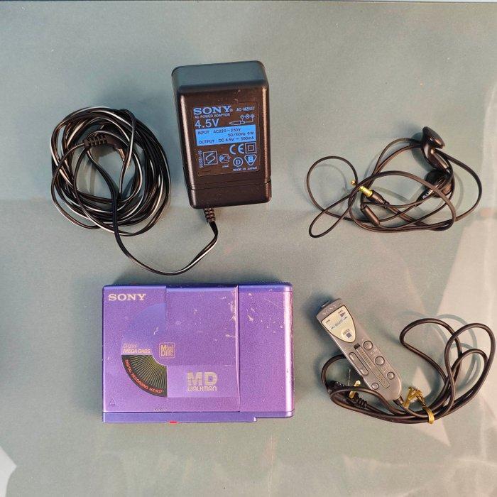 Sony - MZ-R37 Violet Lecteur-enregistreur de MiniDiscs, Audio, Tv en Foto, Radio's