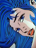 Tushikuni (1973) - Blue Mane - Roy Lichtenstein vs Kuni, Antiquités & Art