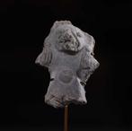 Pre-Columbiaans Tumaco La Tolita sculptuur met Spaanse, Antiquités & Art
