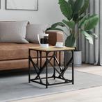 vidaXL Salontafel 45x45x47,5 cm bewerkt hout sonoma, Huis en Inrichting, Tafels | Salontafels, Verzenden, Nieuw