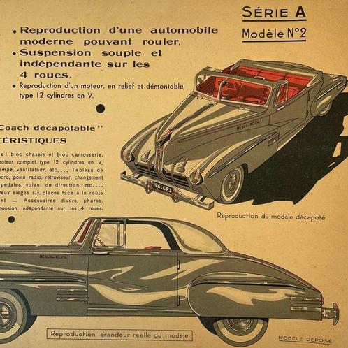 Jouets Ellen - Modèle réduit - Art Deco - Article rare -, Hobby en Vrije tijd, Modelauto's | 1:5 tot 1:12