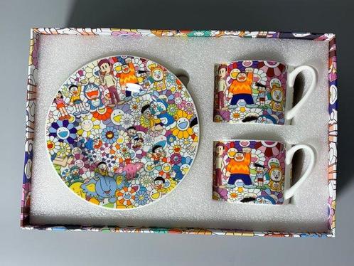 Hario - Takashi Murakami - Koffieservies (4) - Doraemon, Antiek en Kunst, Antiek | Meubels | Tafels