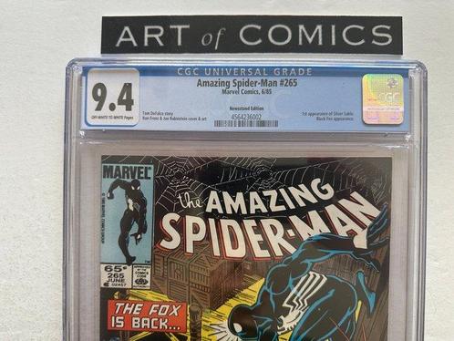 The Amazing Spider-Man #265 - Rare Newsstand edition - CGC, Boeken, Strips | Comics