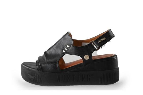 Mustang Sleehakken in maat 38 Zwart | 5% extra korting, Kleding | Dames, Schoenen, Zwart, Gedragen, Schoenen met hoge hakken, Verzenden