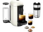 Krups -  Nespresso Vertuo Plus (xn903110) - Wit, Elektronische apparatuur, Koffiezetapparaten, Verzenden, Nieuw, Koffiepads en cups