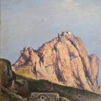 Consalvo Carelli (1818-1900) - Casa di Tiberio, Capri