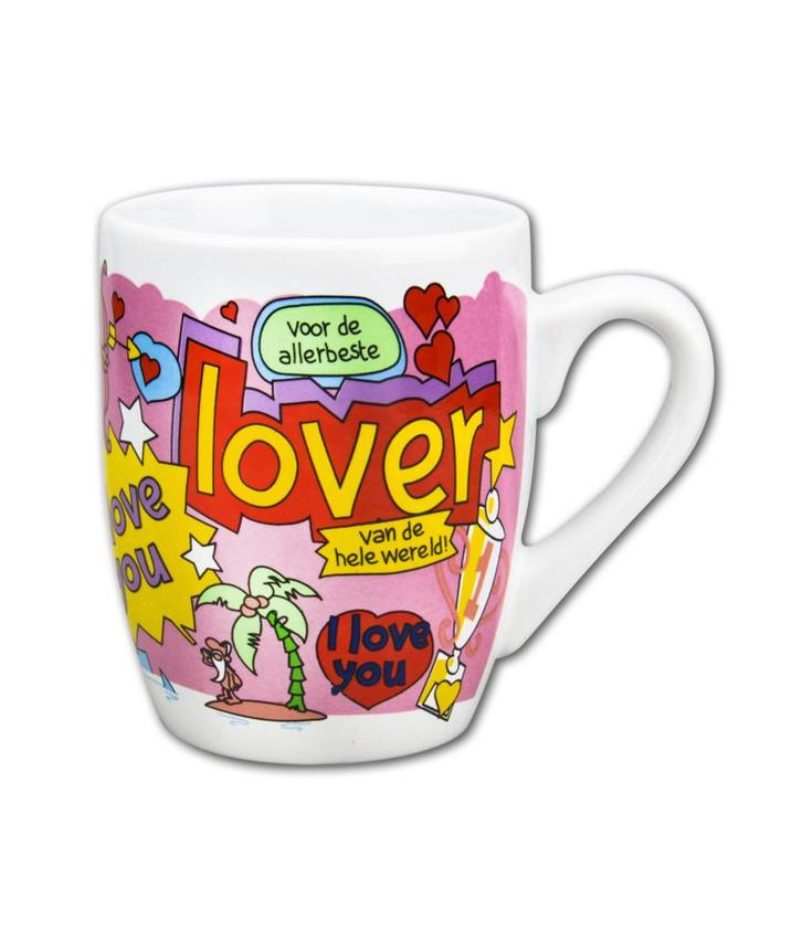 Mok Lover 12cm, Hobby en Vrije tijd, Feestartikelen, Nieuw, Verzenden