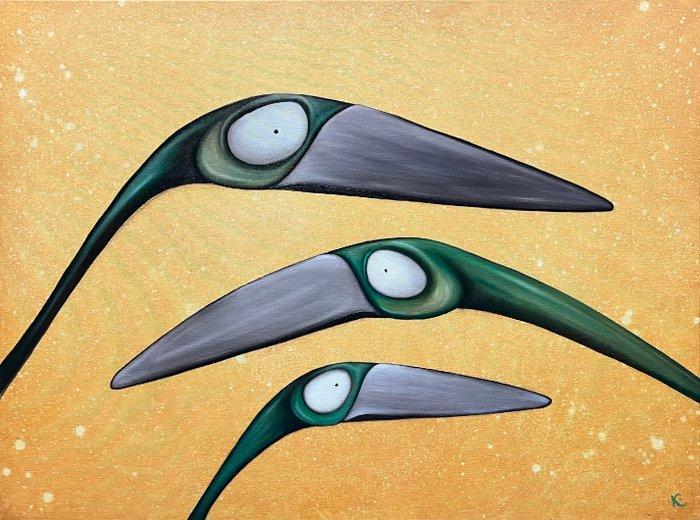 Katerina Jecminek - Harmony, Antiek en Kunst, Kunst | Schilderijen | Modern