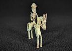 Horse rider statue with spear - sculptuur - Nommo -, Antiek en Kunst