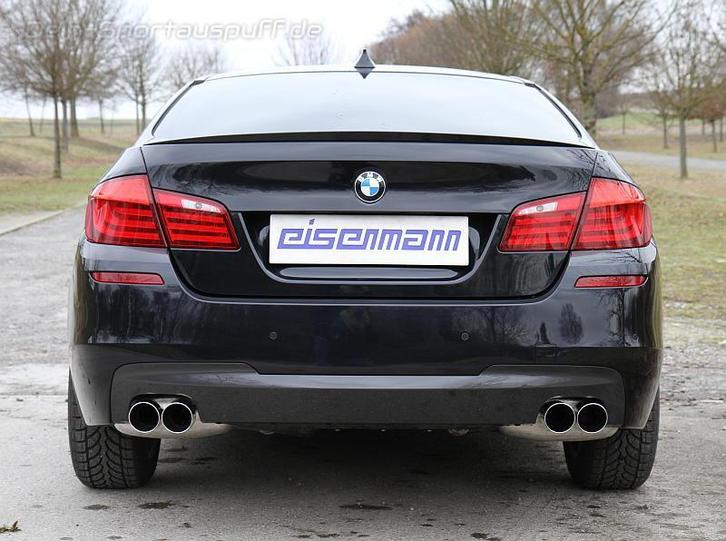 Einddemper 5-serie Sedan F10 LCI / F10 | Eisenmann Race 4 x, Auto-onderdelen, Uitlaatsystemen, Nieuw, Verzenden