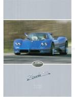 2002 PAGANI ZONDA S 7.3 BROCHURE, Nieuw
