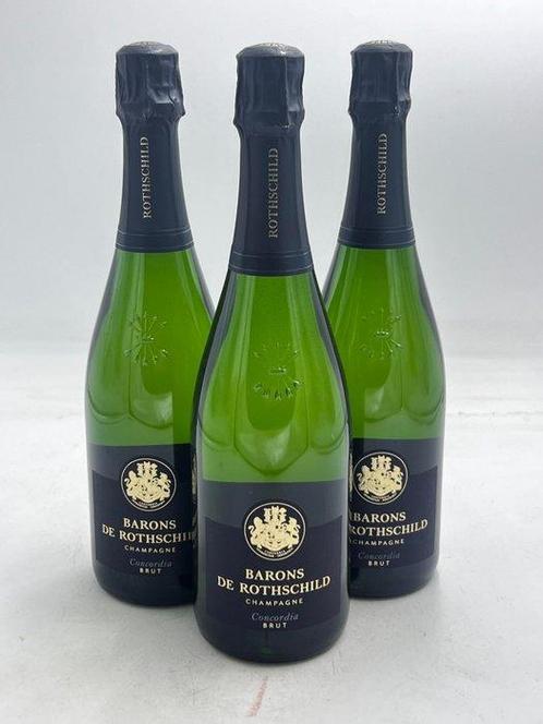 Barons de Rothschild, Concordia - Champagne Brut - 3 Flessen, Collections, Vins