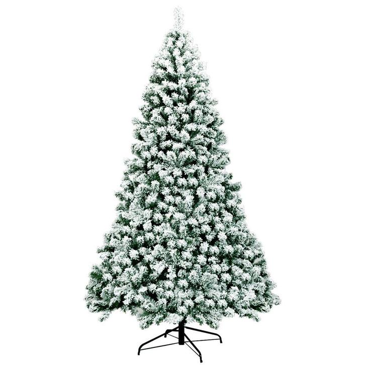 2dekans | Coast 225 cm verlichte sneeuw -bedekte kerstboom, Diversen, Kerst, Ophalen of Verzenden