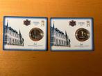 Luxemburg. 2 Euro 2022 Flag + Wedding (2 coincards), Postzegels en Munten