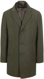 Suitable Coat Wol Twill Donkergroen maat 48 Heren, Verzenden, Nieuw