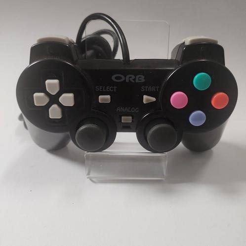 ORB Zwarte Controller Playstation 2, Consoles de jeu & Jeux vidéo, Jeux | Sony PlayStation 2, Enlèvement ou Envoi