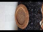 Bord (6) - Rattan - Birma rattan onderborden, Antiek en Kunst