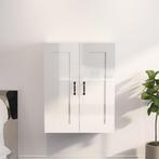 vidaXL Armoire murale suspendue Blanc brillant, Maison & Meubles, Armoires | Dressoirs, Verzenden, Neuf