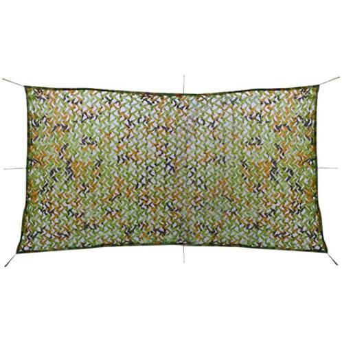 vidaXL Camouflagenet met opbergzak 1,5x3 m, Sport en Fitness, Schietsport-accessoires, Nieuw, Verzenden