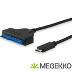 Equip 133456 USB Type C SATA Zwart, Computers en Software, Verzenden, Nieuw