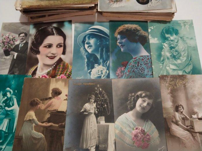 Diverse fantasieën - Mooi gevarieerd lot van 230 cpa - Veel, Verzamelen, Postkaarten | Buitenland