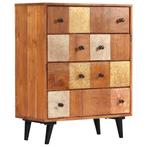 vidaXL Ladekast 60x30x75 cm massief acaciahout, Huis en Inrichting, Kasten | Overige, Verzenden, Nieuw