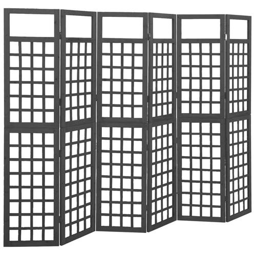 vidaXL Kamerscherm/trellis met 6 panelen 242,5x180 cm, Huis en Inrichting, Woonaccessoires | Overige, Nieuw, Verzenden
