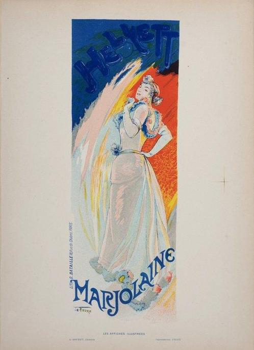 Georges De Feure (1868-1943) - Marjolaine, Antiek en Kunst, Kunst | Designobjecten