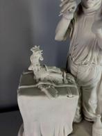 Capodimonte - Beeldje - Clown met haan - Porselein