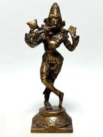 Couple de Shiva Nataraja en bronze du sud de lInde - Inde, Antiek en Kunst