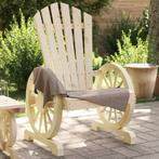 vidaXL Tuinstoel Adirondack massief vurenhout, Tuin en Terras, Tuinsets en Loungesets, Verzenden, Nieuw