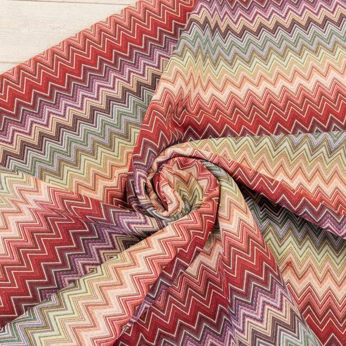 250x280m - Chevron stof - Zware en gestructureerde gobelin -, Antiek en Kunst, Antiek | Tapijten, Tafelkleden en Textiel