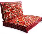 Coussin ottoman - Kelim - 95 cm - 70 cm