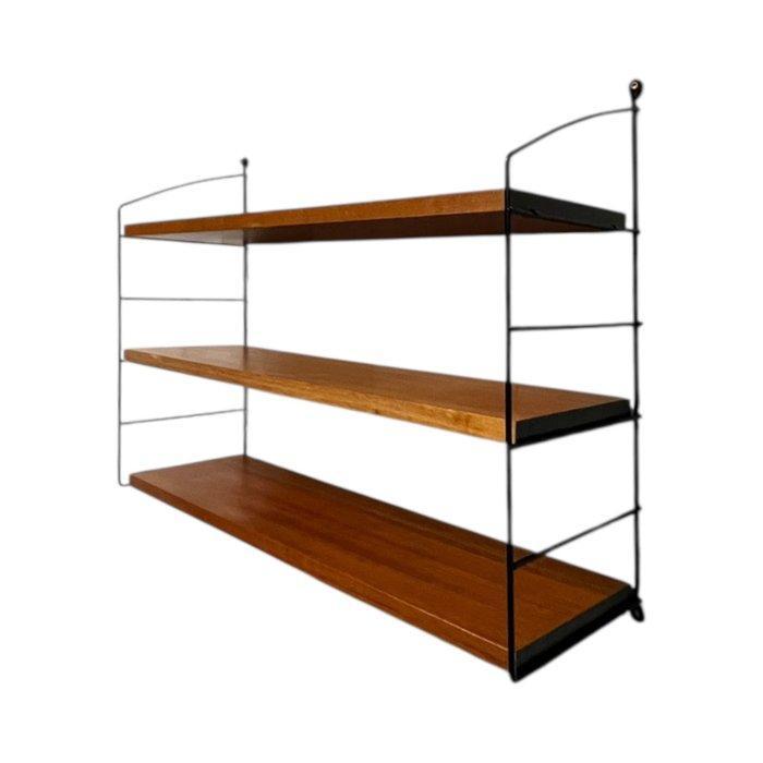 Plank - Hout, furnier Metal - DDR leider, Antiek en Kunst, Kunst | Designobjecten