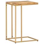 vidaXL Bijzettafel 35x45x65 cm massief mangohout, Huis en Inrichting, Tafels | Bijzettafels, Verzenden, Nieuw