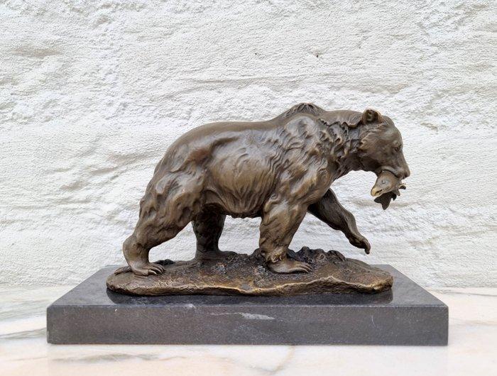 Beeldje - Brons, Marmer, Antiek en Kunst, Curiosa en Brocante