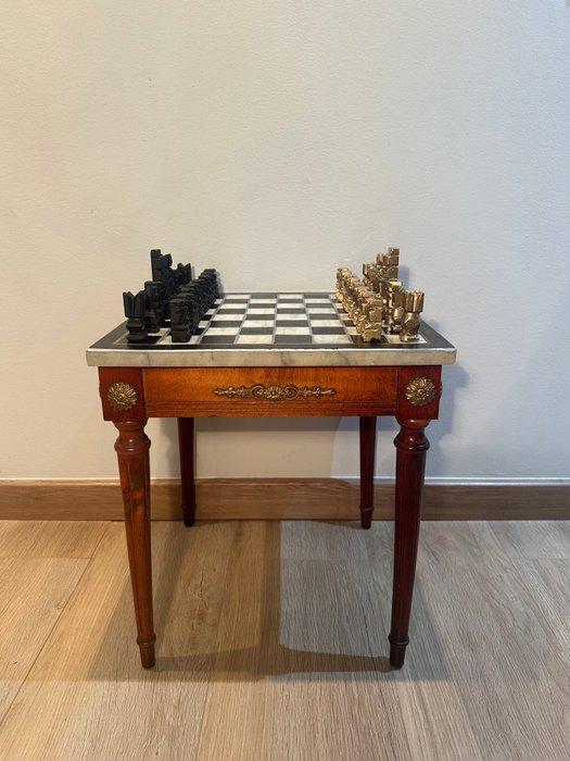 Schaaktafel - Hout, Marmer, Antiek en Kunst, Curiosa en Brocante