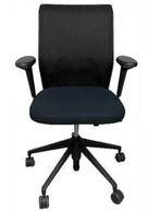 Refurbished Vitra ID Mesh Zwart | Bureaustoel | Ergonomisch, Huis en Inrichting, Verzenden, Zwart, Zo goed als nieuw, Bureaustoel